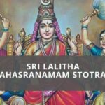 Lalitha Sahasranama Stotram Lyrics